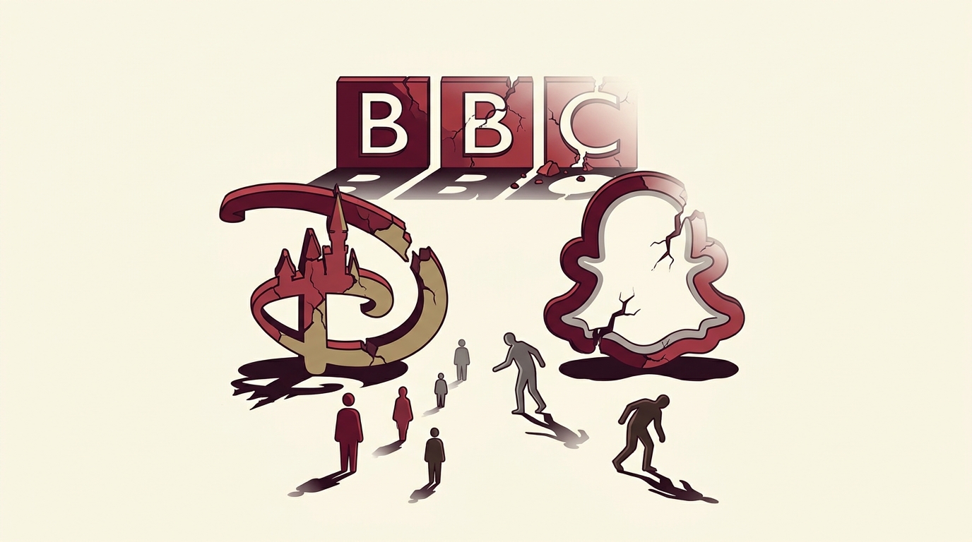 BBC, Disney, Snap Cut 3,000 Jobs Amid Media Industry Shake-up