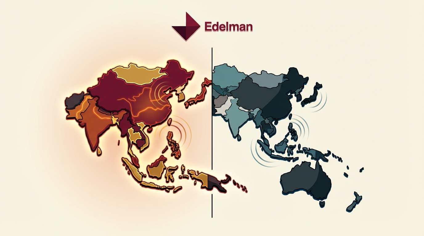 Edelman Trust Barometer 2026: Asia's Diverging Confidence Gaps