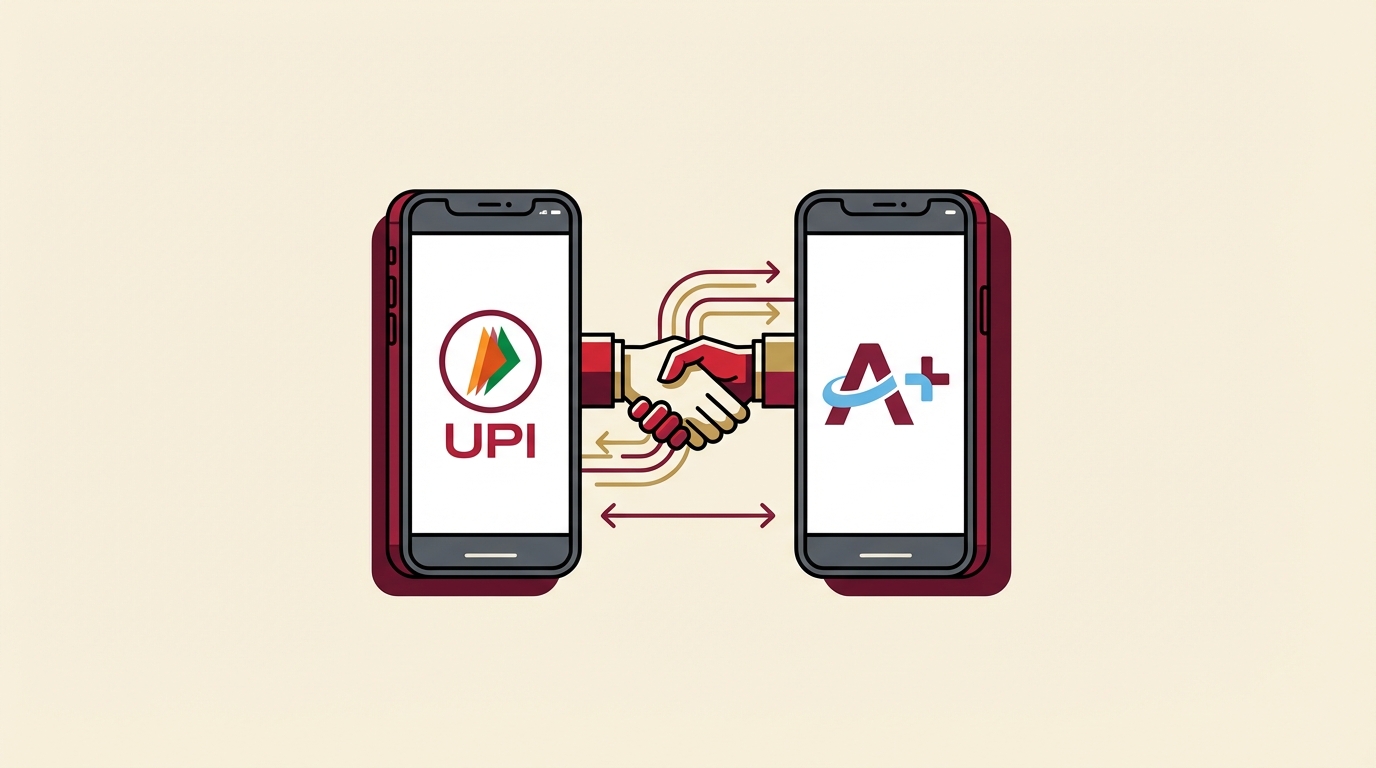 India in Talks to Link UPI with Alipay+ Across 100+ Markets