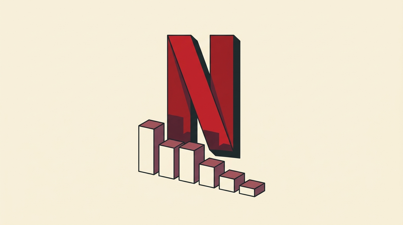 Netflix Co-Founder Hastings Steps Down; Stock Falls 9%