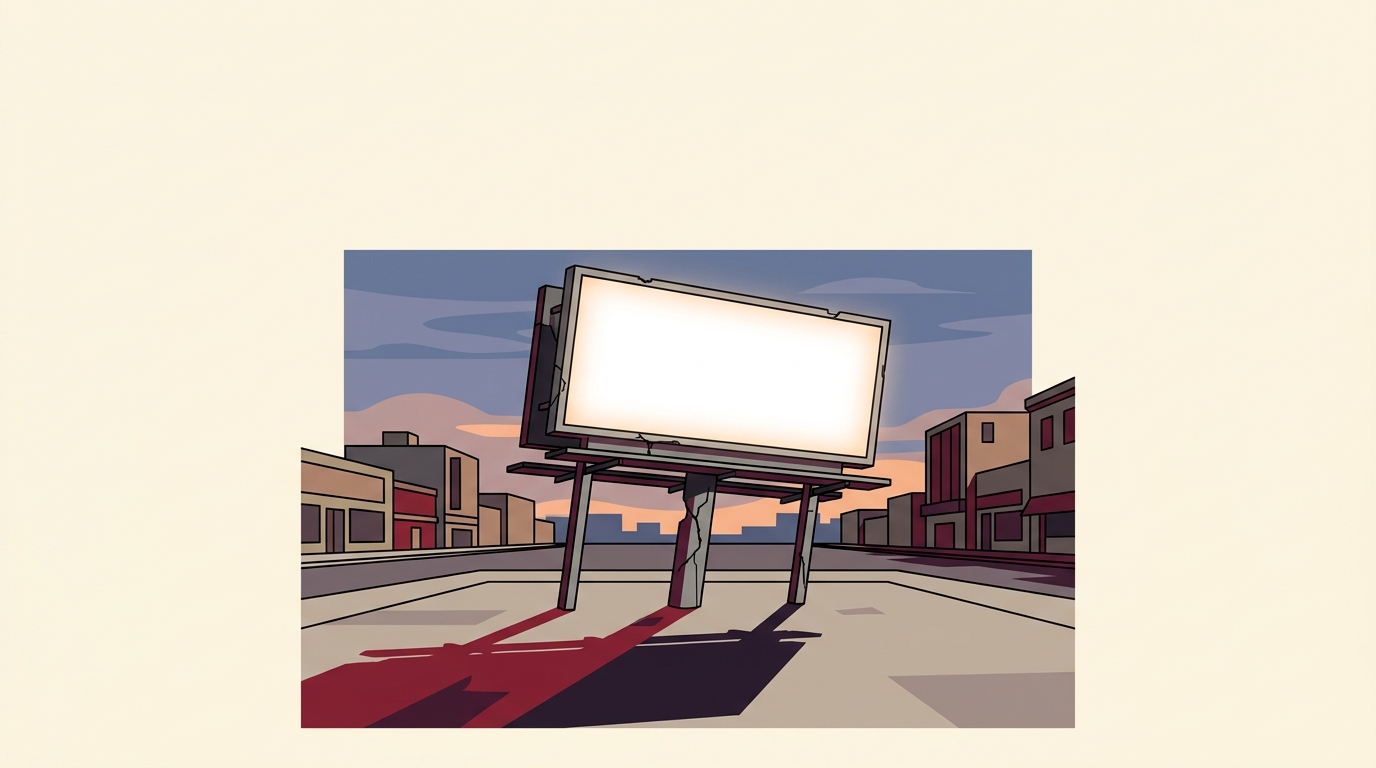 OOH Advertising Sector Faces Structural Risk as Market Cap Collapses