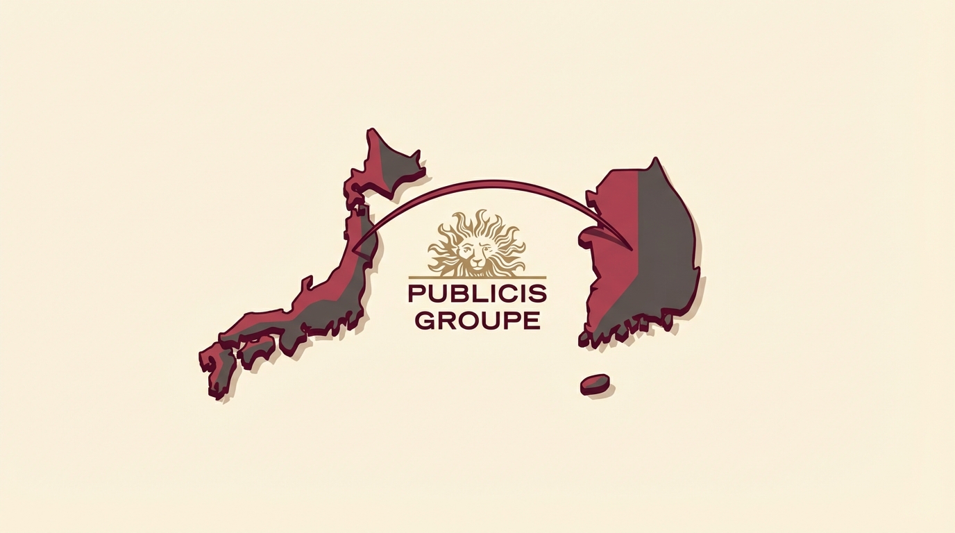 Publicis Consolidates Japan, South Korea Into US$70B Sub-Region