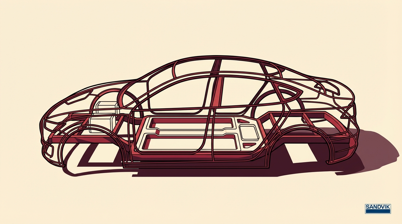 Sandvik Unveils Non-Functional EV to Highlight Mining's Role