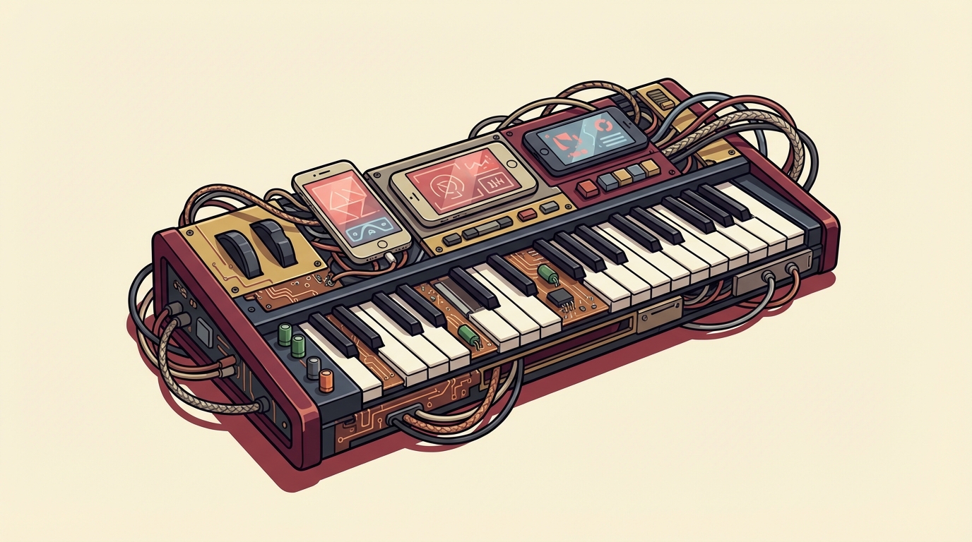 Telstra Turns E-Waste Into Working Synthesizer to Drive Recycling