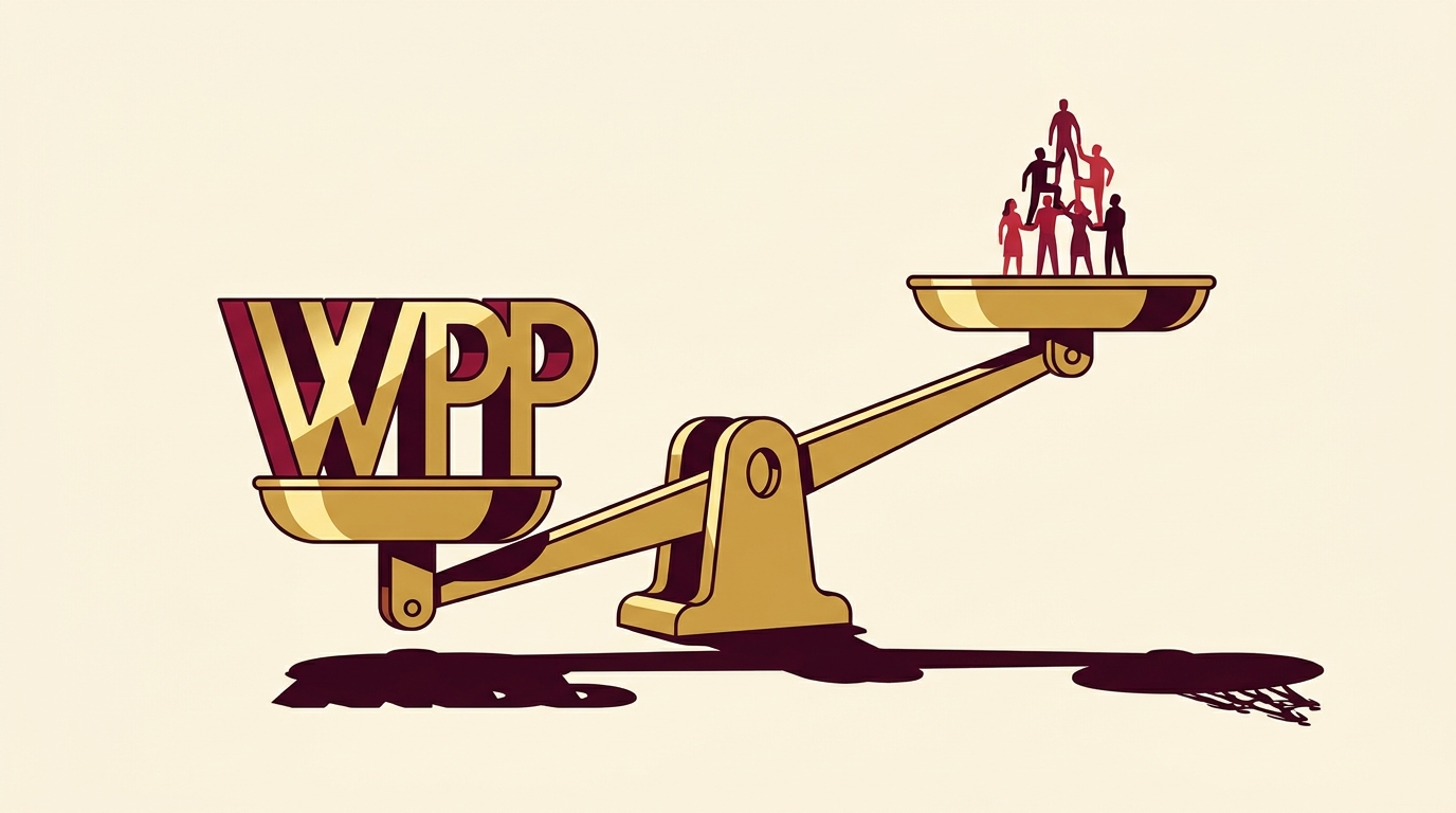 WPP Backs US$14.8M CEO Bet on AI Transformation Amid Downturn